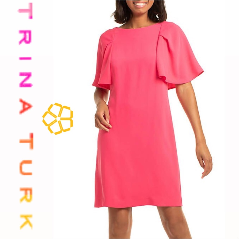 Trina Turk Hot Pink Dress NWT